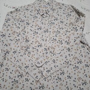 Men's Floral Button-Down Shirt